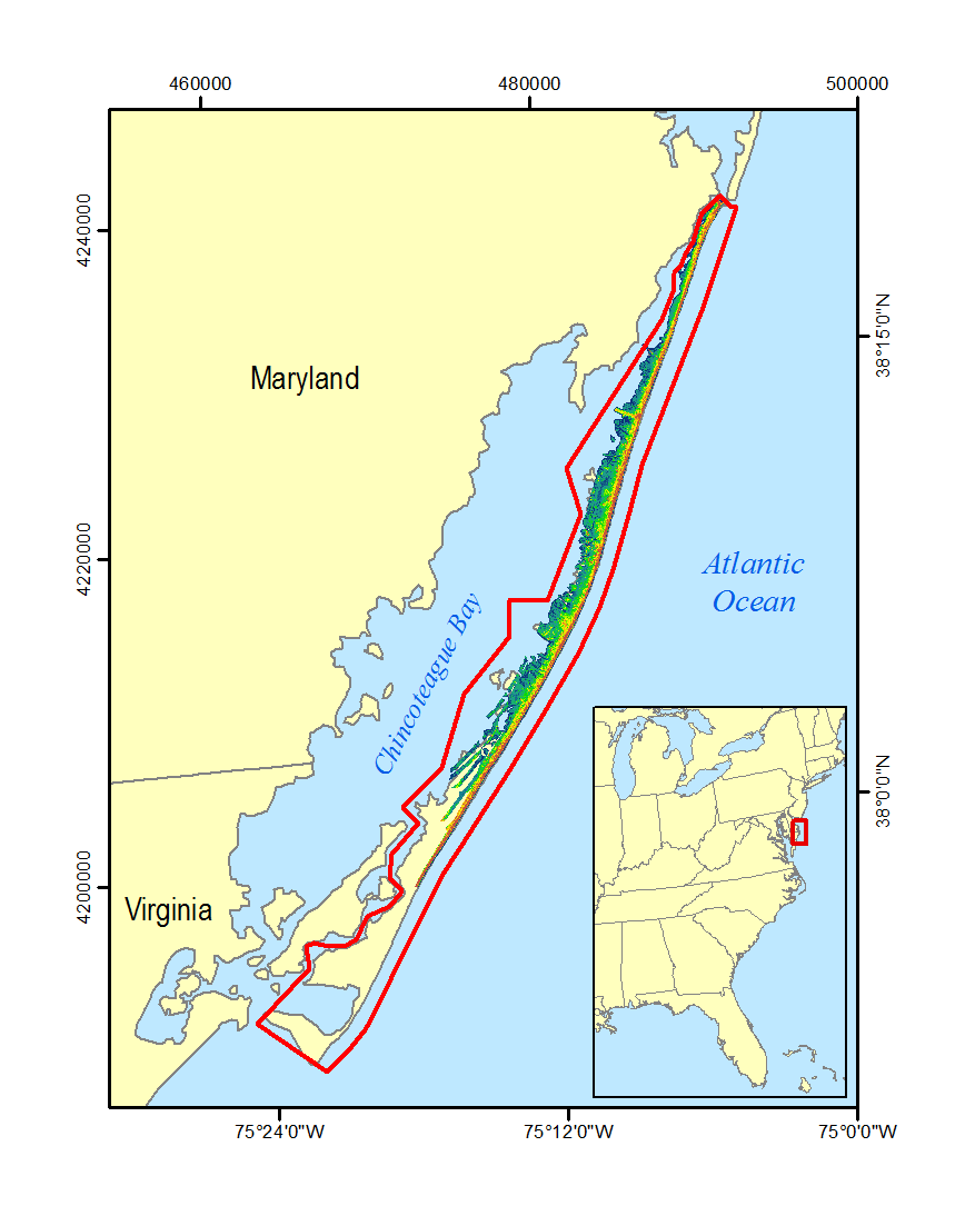 Data Release Eaarl Coastal Topographyassateague Island National Seashore Maryland And 